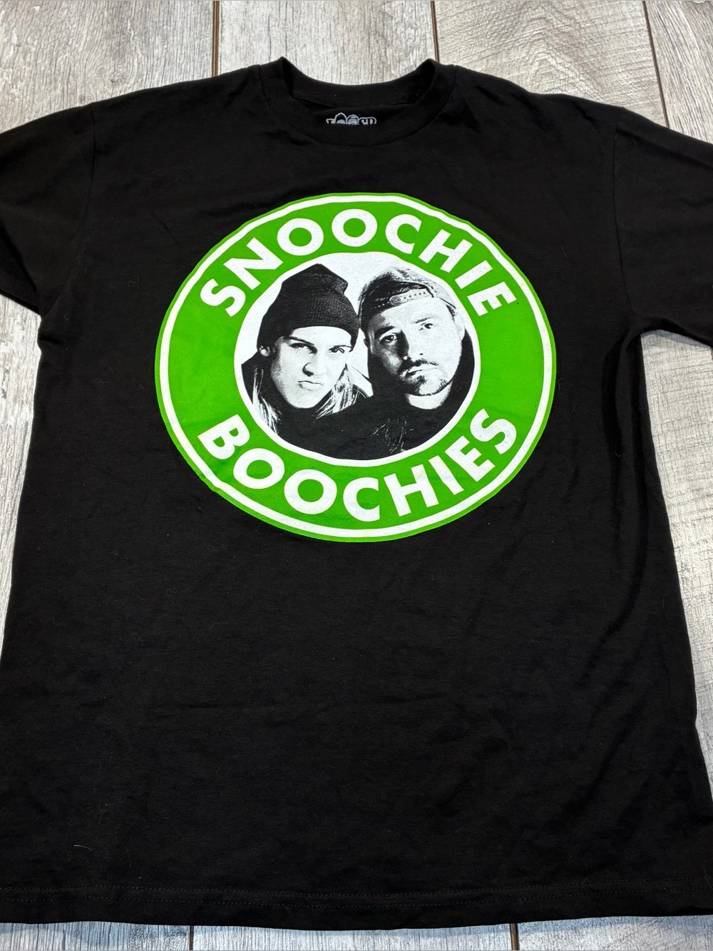 Jay & Silent Bob unisex graphic tee shirt medium snoochie boochies black